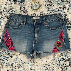 Free People Denim Shorts